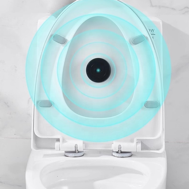 6VDC One Piece Fully Automatic Flip Sensor Flush Intelligent Bathroom Commode Electronic WC Bidet Smart Toilet