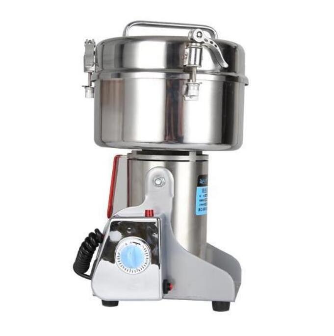 Small household electric swing type 1000g herb powder grinder 2000g dry ginger crushing grinding machine