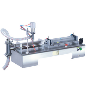 Semi Automatic Single Head Pneumatic Piston Filler Plastic Water Bottle Cooking oil Liquid Chemicals Hand Soap Filling Machine