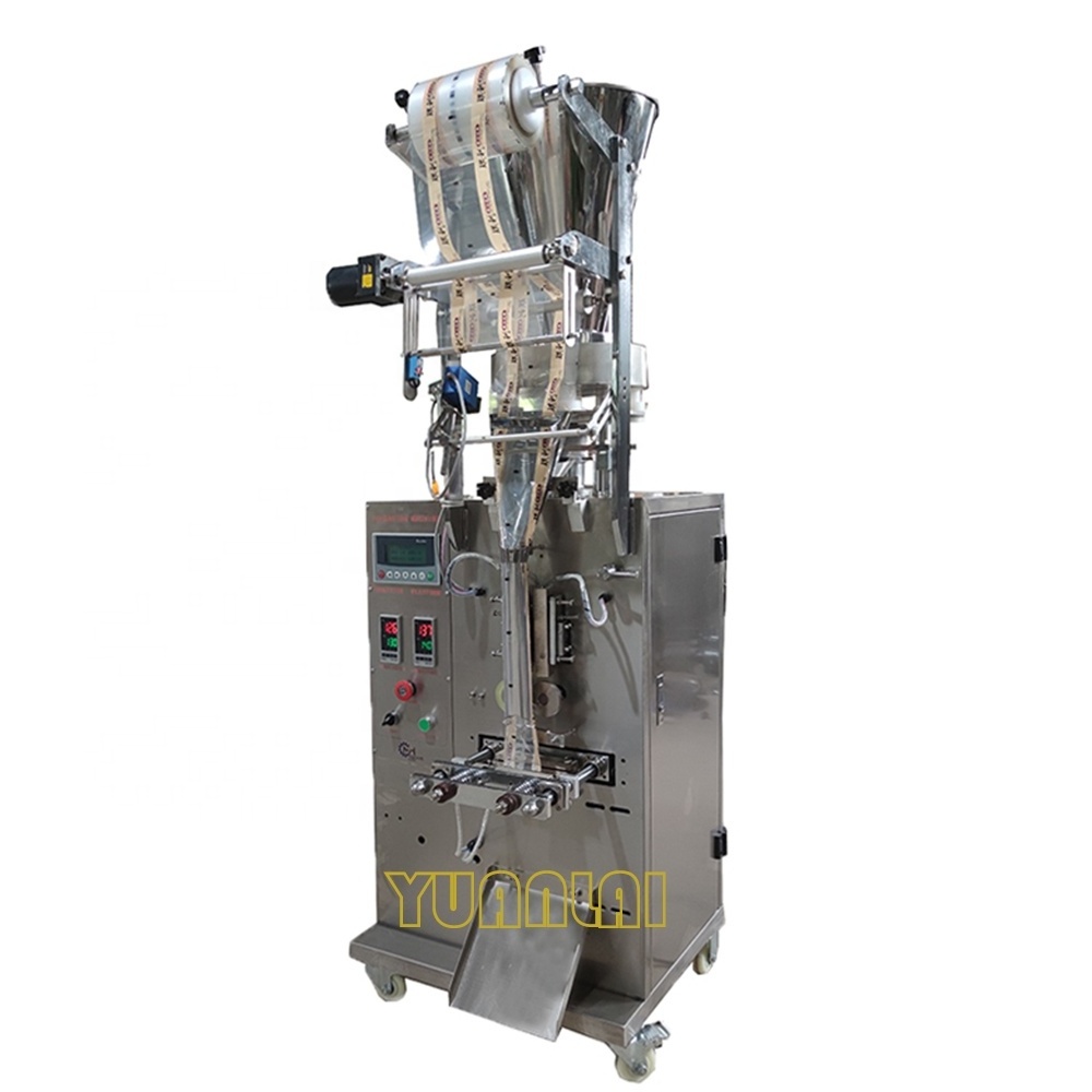 Automatic bag sugar packing machine bean chips packing machines rice bag sealing machine