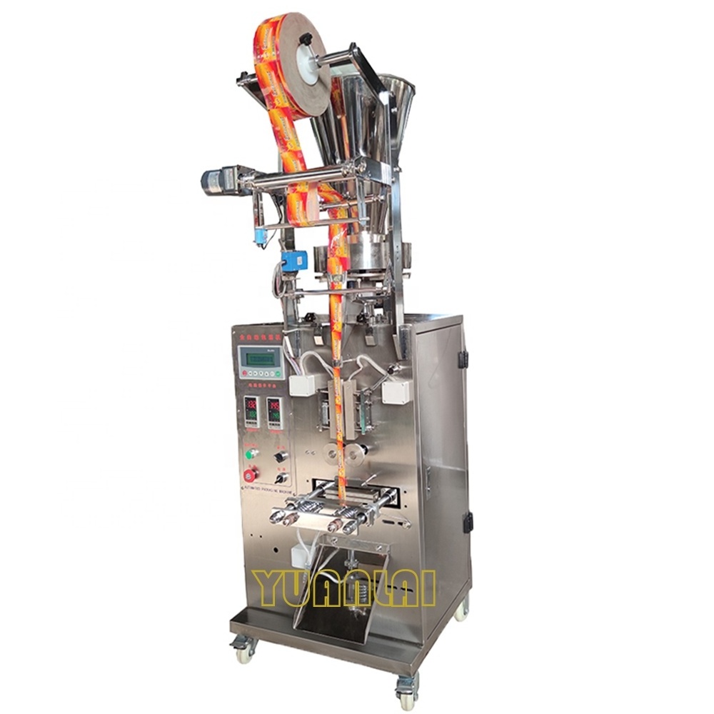 Automatic bag sugar packing machine bean chips packing machines rice bag sealing machine