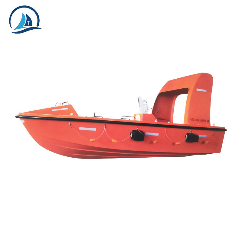 SOLAS Approved FRP Totally Enclosed Fast Rescue Boat for Sale