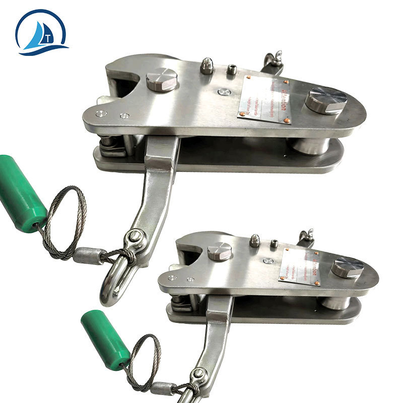 37KN lifeBoat dual-purpose release hook Liferaft lifeboat Manual and automatic release hook rescue boat quick release hook model