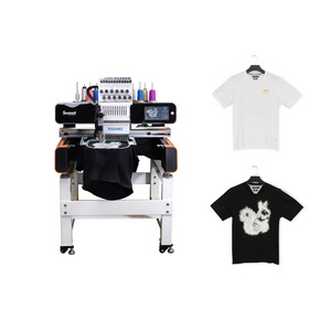 2021 fortever 3D embroidery sewing machine commercial automatic embroidery machine computerized  for garments