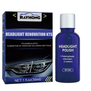 Car Headlight Repair Fluid Lamp Plating Crystal Refurbishing Repairing Agent Automotive Headlight Coating Reconditioning Agent