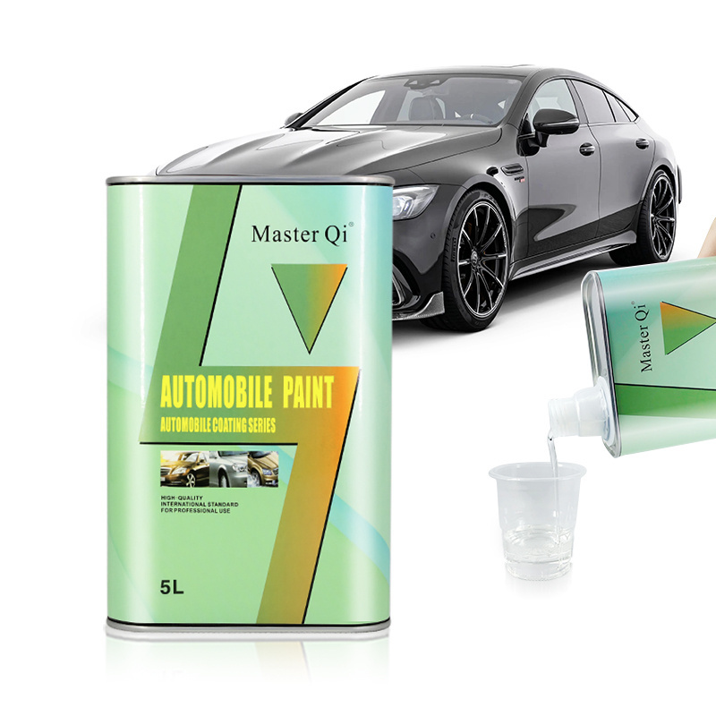 master qi High Solid Content Clear Varnish Coating Acrylic 2K Automotive Refinish High Gloss Clear Coat