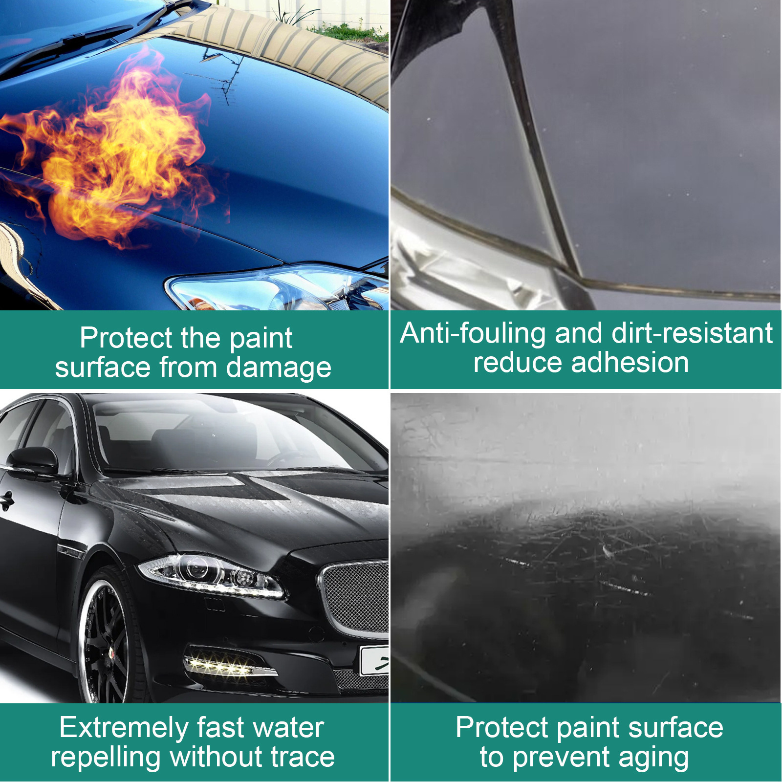 Sale Automotive Ceramic Coating Crystal Film Paint Decontamination Anti-Scratch Polishing Coating Car Paint Drive Wate