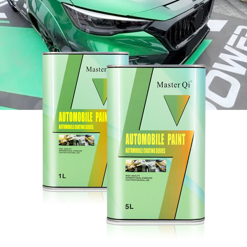 master qi High Solid Content Clear Varnish Coating Acrylic 2K Automotive Refinish High Gloss Clear Coat