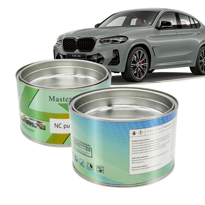 Auto Paint Good Refinish Polyester 1k nc Putty  For Car Paint Repair