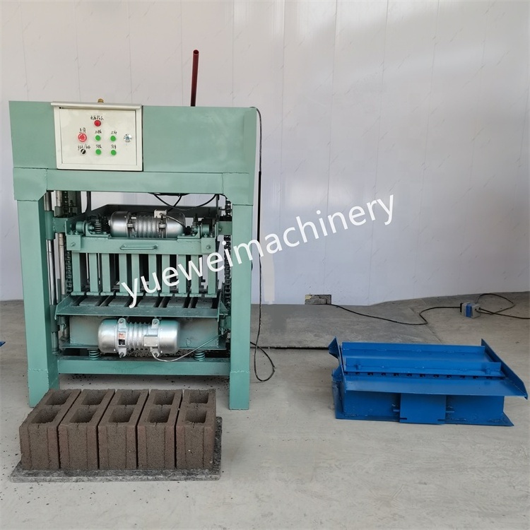 Best Selling Cement Brick Making Machinery 28s/time Concrete Hollow Block Maker For Construction