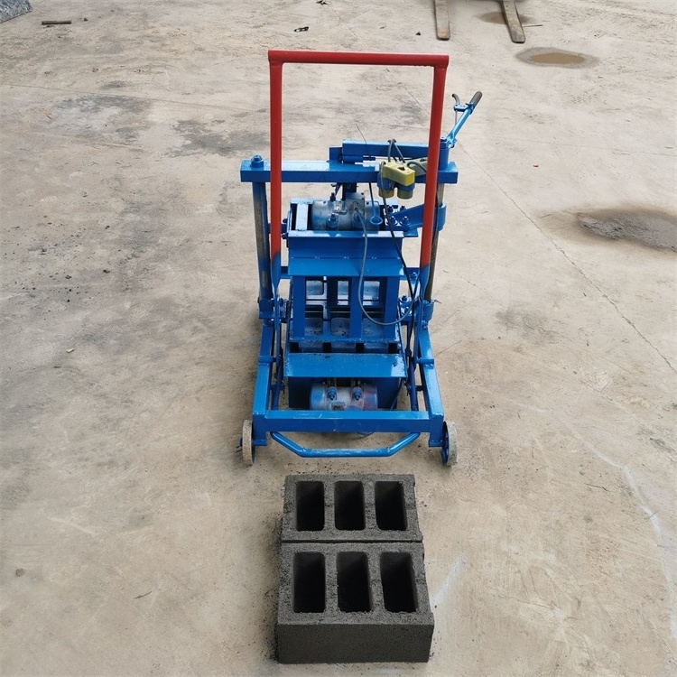 Egg Laying 2-45 Small Manual Concrete Cement Block Brick Making Machine For Sale In Uganda