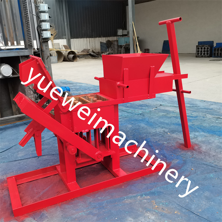 Hot Hand Press Interlock Block Machine Manual Clay/soil/mud Brick Press Machine Hollow Block Making Machine