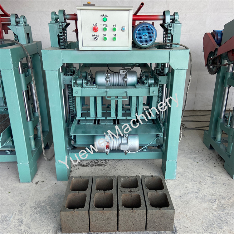 Best Selling Cement Brick Making Machinery 28s/time Concrete Hollow Block Maker For Construction