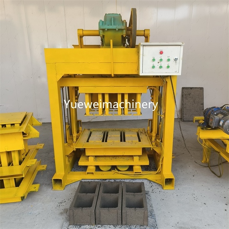 Highly acclaimed high quality electric automatic cement concrete hollow solid block brick making machine for sale