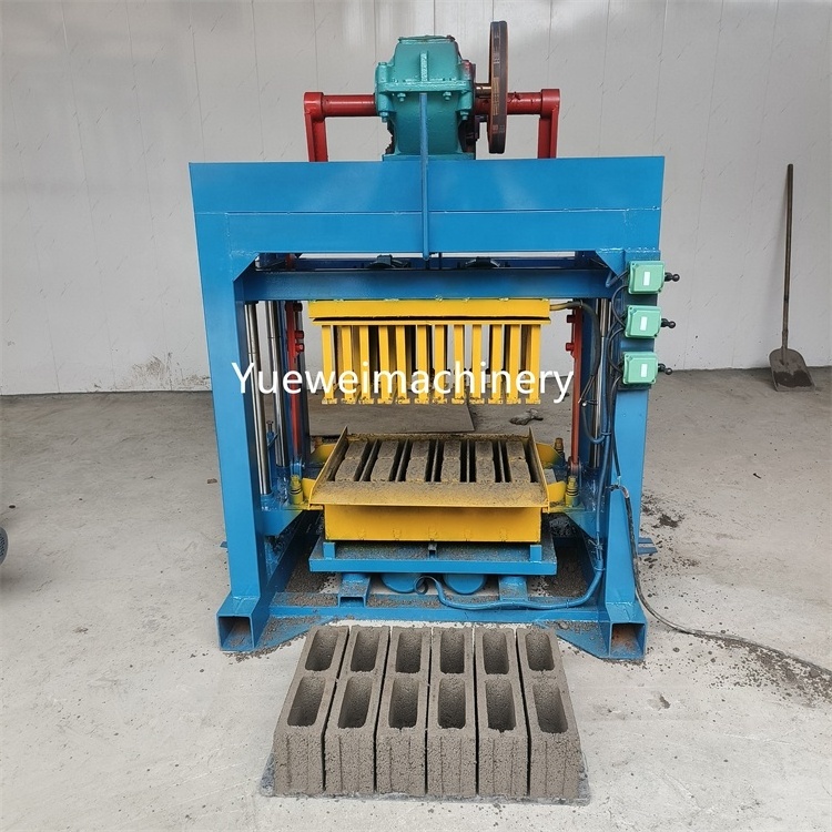 High Quality Electric Fully Automatic Customizable Mold Cement Concrete Block Brick Making Machine Production Line for Sale