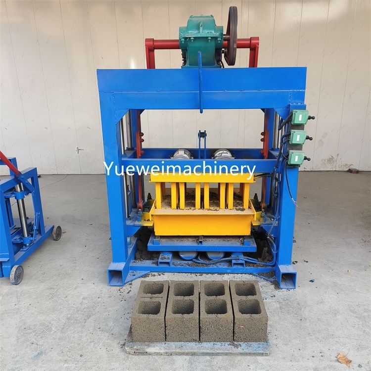 High Quality Electric Fully Automatic Customizable Mold Cement Concrete Block Brick Making Machine Production Line for Sale