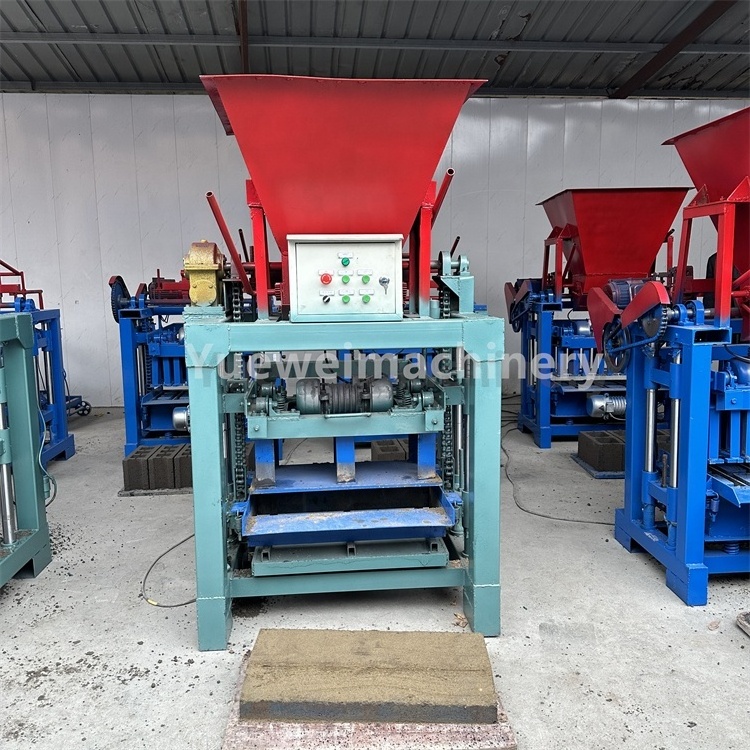 Popular Industrial Semi-Automatic Electric Cement Concrete Block Brick Making Machine for Sale