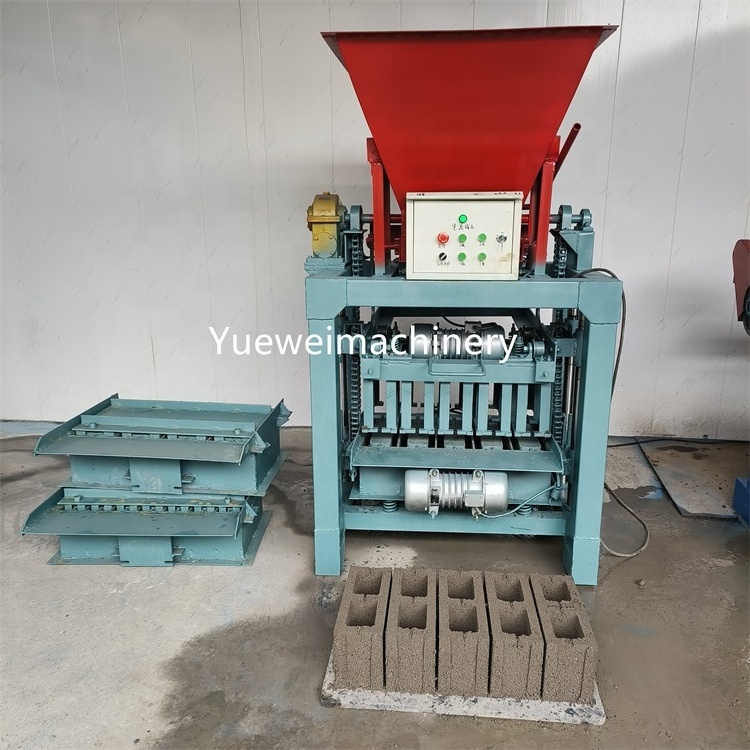 Popular Industrial Semi-Automatic Electric Cement Concrete Block Brick Making Machine for Sale