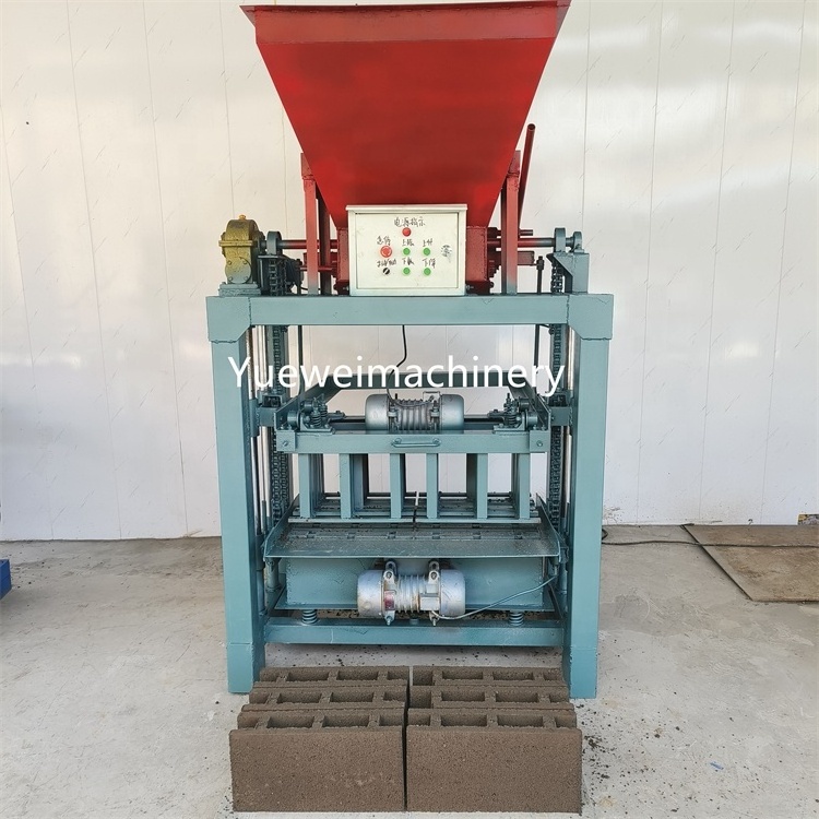 Popular Industrial Semi-Automatic Electric Cement Concrete Block Brick Making Machine for Sale