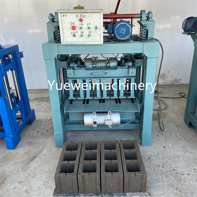 Best Selling Cement Brick Making Machinery 28s/time Concrete Hollow Block Maker For Construction