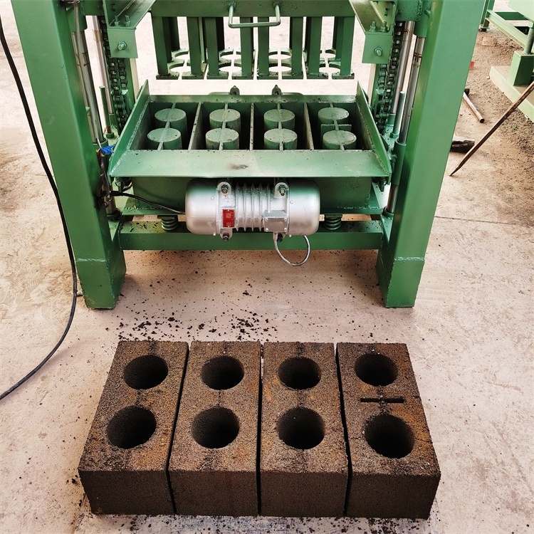 4-35B block machine install maquina bloquera cemento concrete block making machines nairobi kenya