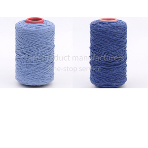 Dyed Color Core-Wrapped Cotton Spinning Yarn Recycled and Plied for Sewing Blended with Polyester and Knitted Cotton Yarn