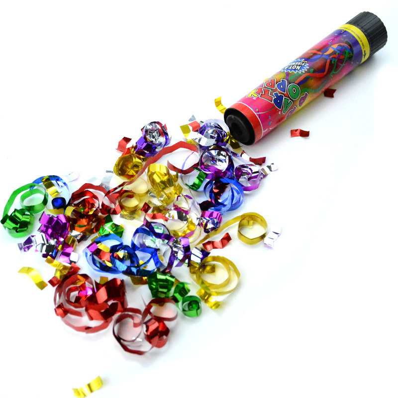 Small Party Supplies Confetti Popper Spring Popper for Children Kids