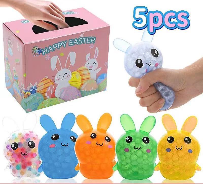 2022 Hot DIY Plastic Easter Eggs Bunny Dinosaur Children Egg Toy with Toy Inside