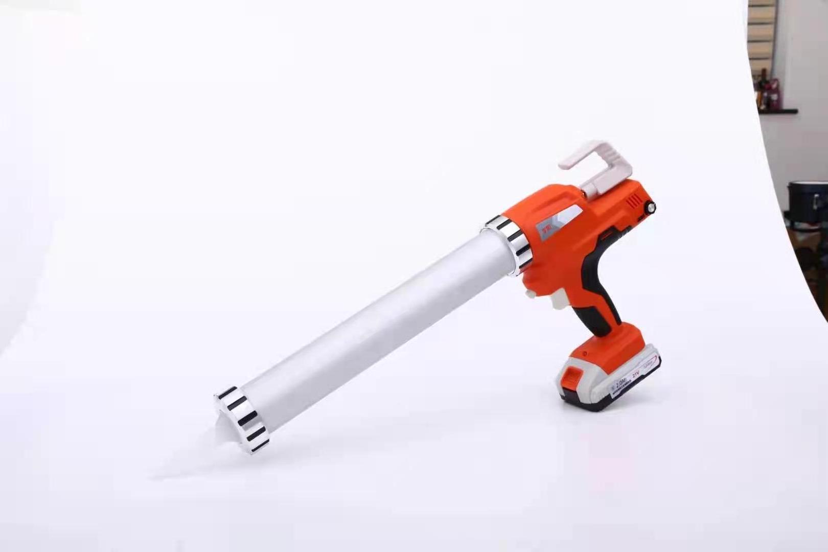 Electric Caulking Gun Battery Caulk Gun Cordless Silicone Gun BC 1426 Both Sausage and Cartridge Sealant Use 18V Picture Power