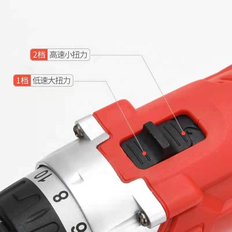 Hot Sale 12V Cordless drill 10mm Double Speed Power Drill