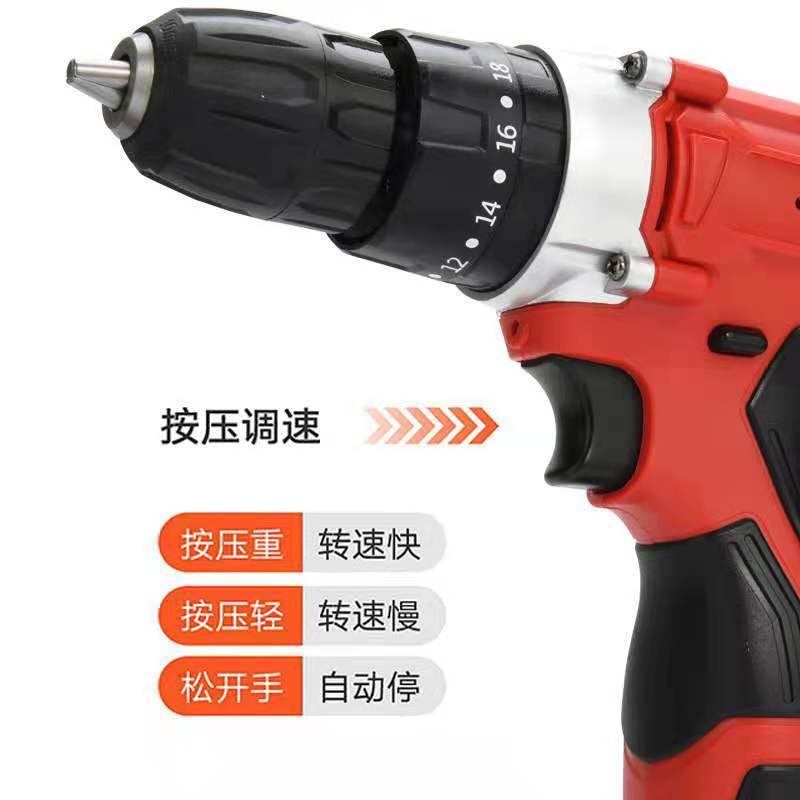 Hot Sale 12V Cordless drill 10mm Double Speed Power Drill