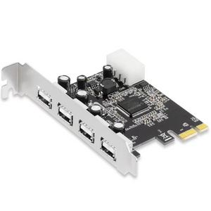 moschip MCS9990 Pcie x1 expansion card to 4 ports Usb2.0 Riser Card