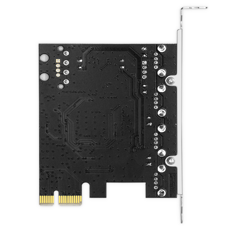 moschip MCS9990 Pcie x1 expansion card to 4 ports Usb2.0 Riser Card