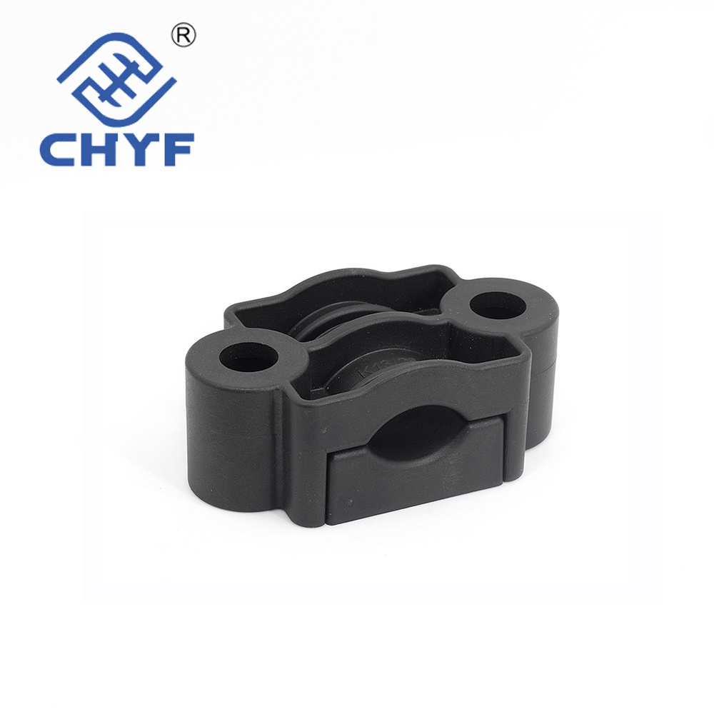 K13-25 fireproof pvc cable clip high voltage plastic cable cleat ...