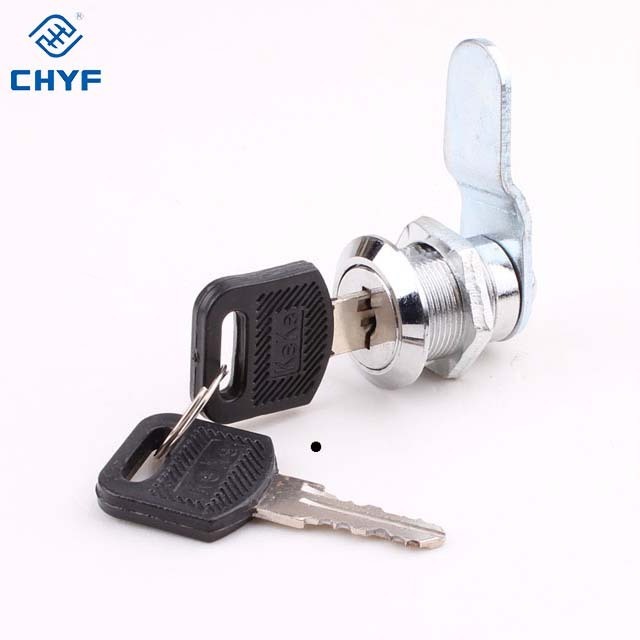 HS102 tubular lock Cabinet cam lock zinc alloy die-cast housing cylinder metal desk drawer lock