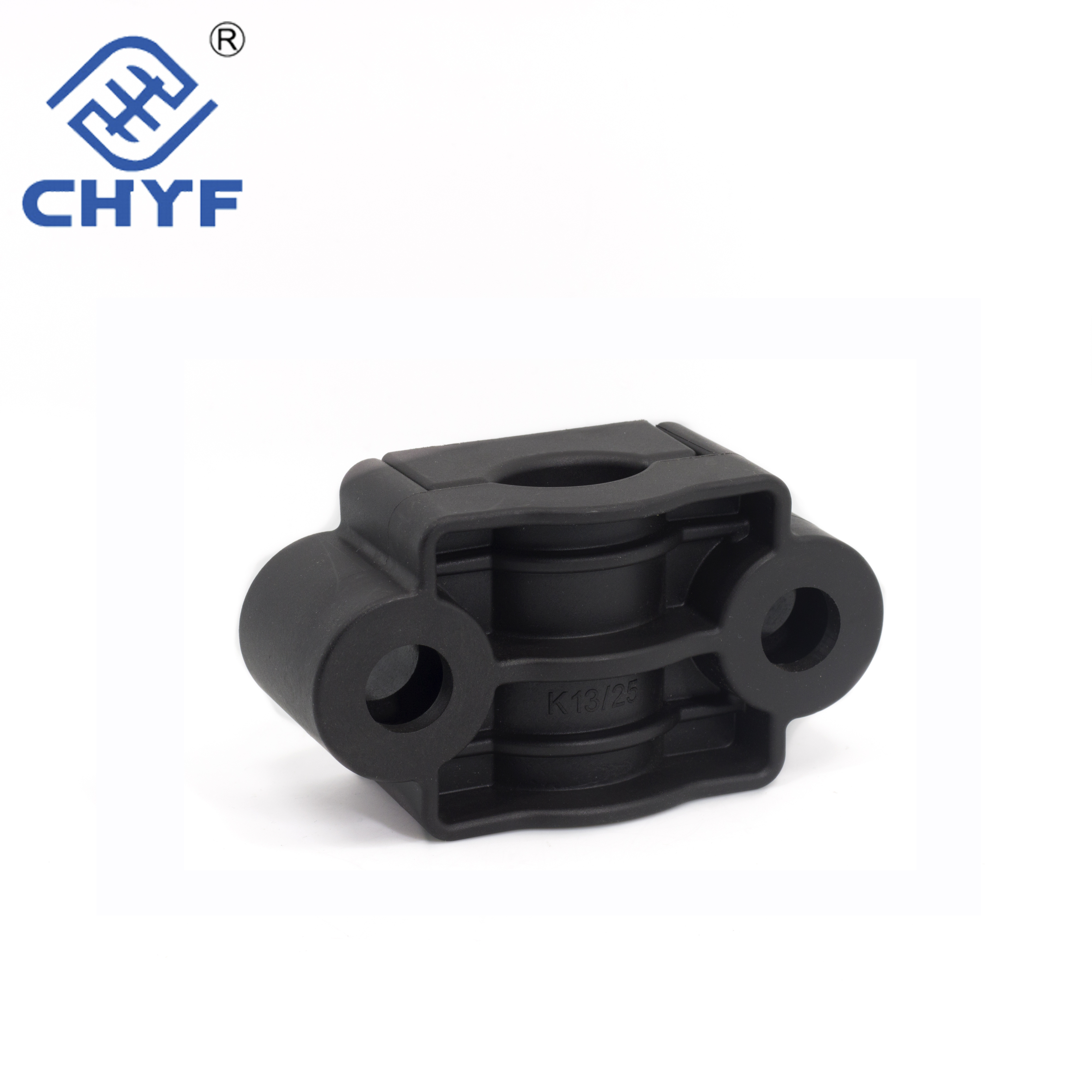 K13-25 fireproof pvc cable clip high voltage plastic cable cleat ...