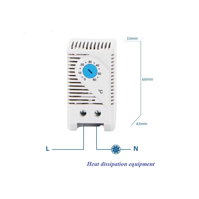 Manufacturer Temperture Controller Thermostat Switch 220V Cabinet Thermostat KTS011