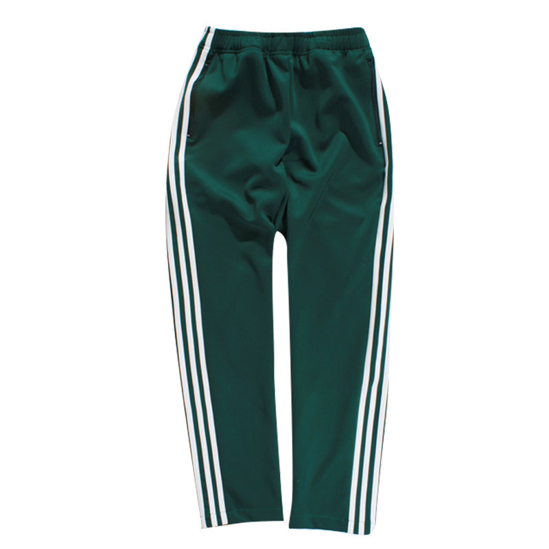 Wholesale Custom  Men Nylon Track Pants With Stripe