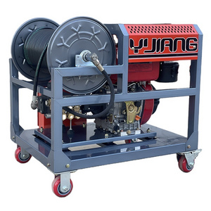 drain cleaning machine cold water cleaning high pressure sewer jetter water jet propulsion