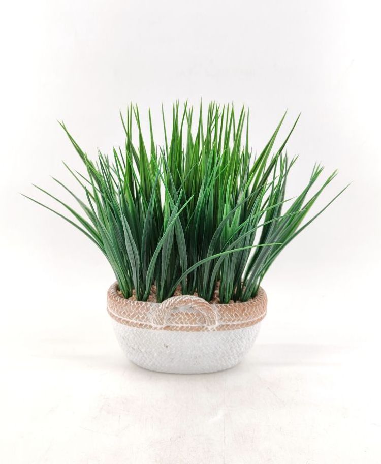 High Simulation plant Artificial Reed Grass plant Bonsai Onion Grass for Garden decoration