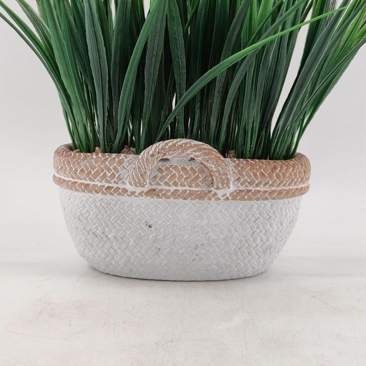 High Simulation plant Artificial Reed Grass plant Bonsai Onion Grass for Garden decoration