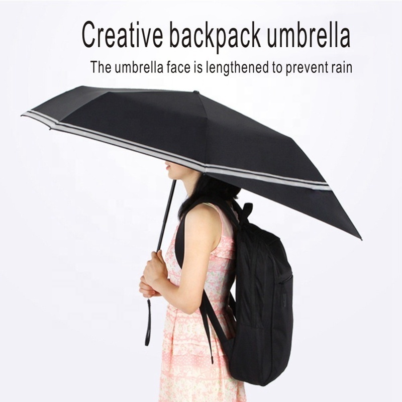 Backpack umbrella