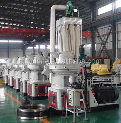 YULONG 1-1.5T/H Premium Din Plus Wood Pellet/6-8mm Wood Pellet/Oak and Beech /Firewood/Charcoal Pellet Mill Machine For Sale