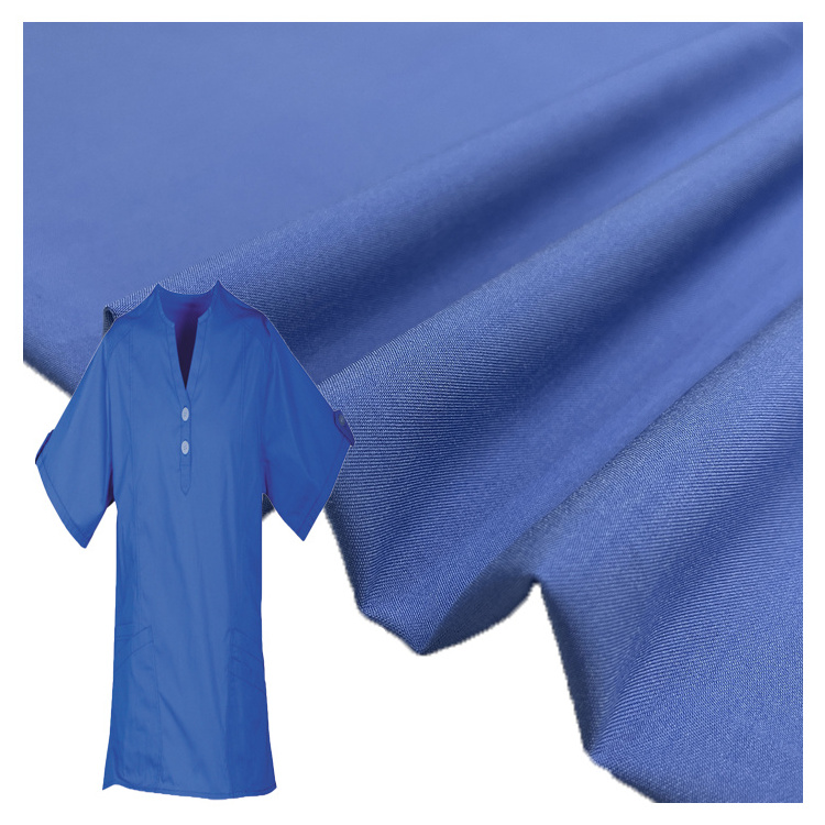 4 Way Stretch Polyester Rayon Spandex Fabric for nursing scrubs medical uniforms