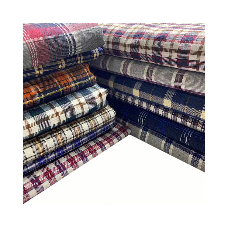 Yarn Dyed Check 80% Polyester 20% Cotton Uniform Fabric For Costumes