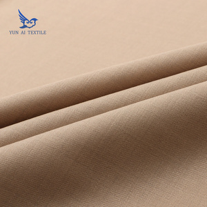 Factory price double yarn twill 275 gm khaki super 100 wool suiting fabric for men