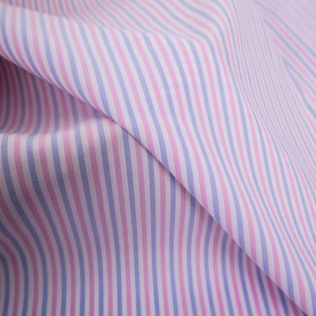 hot sale anti-uv breathable striped bamboo viscose blend mens shirting fabric