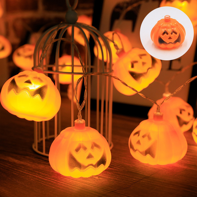 3M20LED Battery USB powered led string light Halloween lights pumpkin bat ghost Halloween Decorations customized