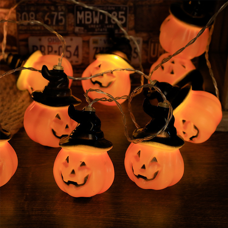 3M20LED Battery USB powered led string light Halloween lights pumpkin bat ghost Halloween Decorations customized