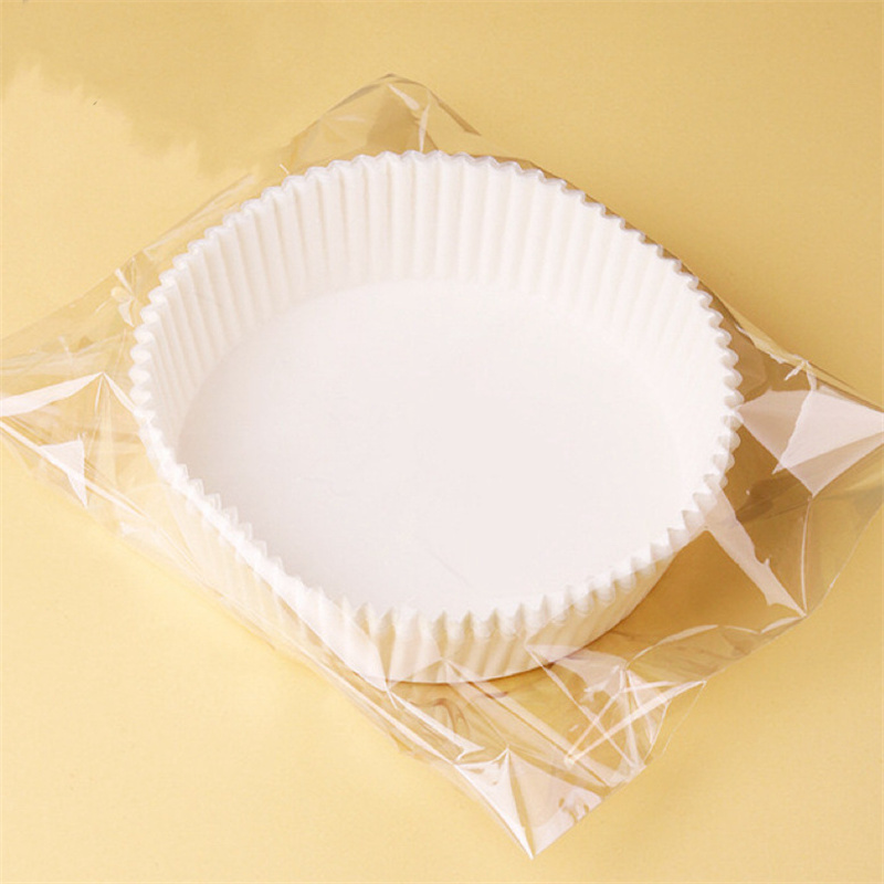 Air Fryer Paper Liner Water Oil Proof Kitchen 9inch 7.9inch 6.3inch Fryer Parchment Liner Cooking Paper For Air Fryer